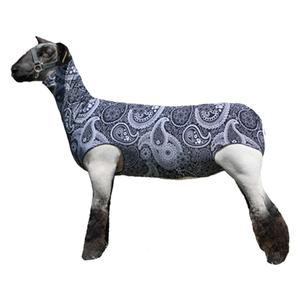 Performance Cotton Sheep Tube Black/White Paisley - Item # 49325