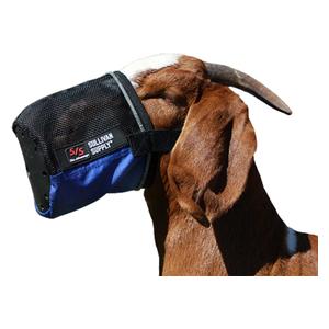 Tough Tech Muzzle for Goats and Sheep Blue - Item # 49334