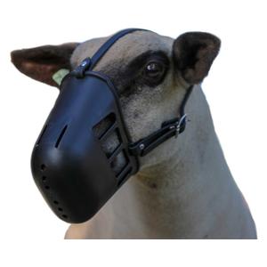 Heavy Plastic Sheep Muzzle Black - Item # 49335