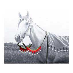 Christmas Elf 2-piece Rein Cover Set Green - Item # 49379