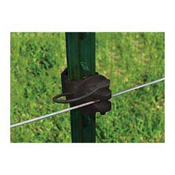 Wrap Around T-Post Insulator with Pin Lock Black - Item # 49387