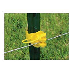 Wrap Around T-Post Insulator with Pin Lock Yellow - Item # 49387