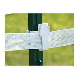 T-Post Wide Tape Insulator White - Item # 49390