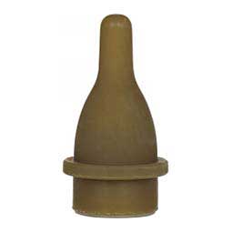 Bess Lamb and Kid Nipple with Insert Dark Tan - Item # 49441