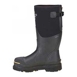 Steel-Toe Max Mens Work and Chore Boots with Gusset Black - Item # 49509
