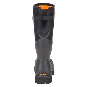 Steel-Toe Max Mens Work and Chore Boots with Gusset Black - Item # 49509