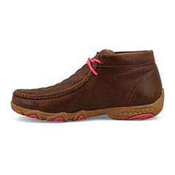 Chukka Womens Driving Moc Tan/Pink - Item # 49510