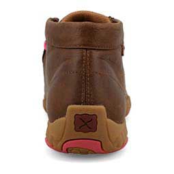 Chukka Womens Driving Moc Tan/Pink - Item # 49510
