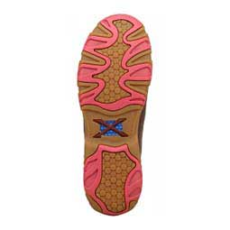 Chukka Womens Driving Moc Tan/Pink - Item # 49510