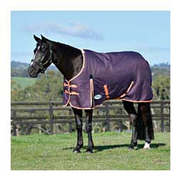 Comfitec Essential Standard Neck Medium Turnout Horse Blanket Plum/Orange/Gray - Item # 49522