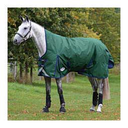 Comfitec Plus Dynamic II High Neck Medium Turnout Horse Blanket Hunter/Navy - Item # 49536