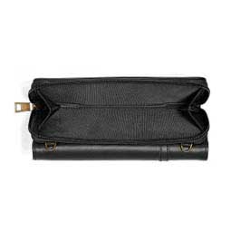 Rustic Leather Crossbody Purse Black - Item # 49558