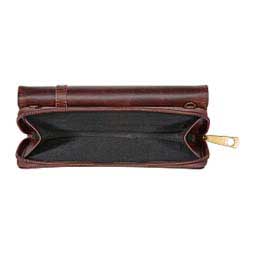 Rustic Leather Crossbody Purse Brown - Item # 49558