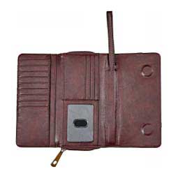 Rustic Leather Crossbody Purse Brown - Item # 49558
