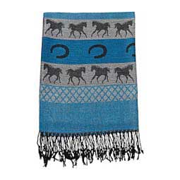 Southwest Pashminas Womens Scarf Aqua - Item # 49559