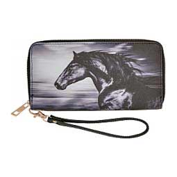 Wristlet Wallet Black Horse - Item # 49560