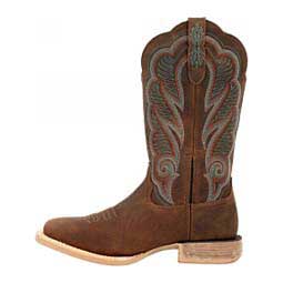 Rebel Pro Easy-Fit 12-in Square Toe Cowgirl Boots Juniper Brown - Item # 49565