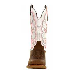 Rebel Pro X-Treme AC 12-in Square Toe Cowgirl Boots Brown/White - Item # 49566