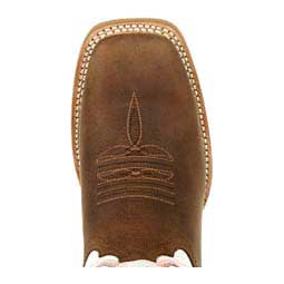 Rebel Pro X-Treme AC 12-in Square Toe Cowgirl Boots Brown/White - Item # 49566