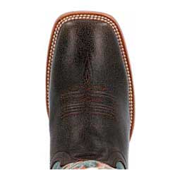 Arena Pro 13-in Square Toe Cowgirl Boots Peppercorn/Berry - Item # 49567