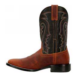 Westward 11-in Square Toe Cowboy Boots Inca Brown/Black - Item # 49572