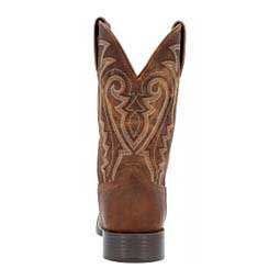 Westward 11-in Square Toe Cowboy Boots Prairie Brown - Item # 49572
