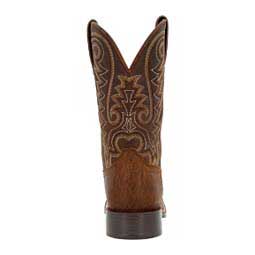 Westward 11-in Square Toe Cowboy Boots Bay Brown - Item # 49573