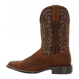 Westward 11-in Square Toe Cowboy Boots Bay Brown - Item # 49573
