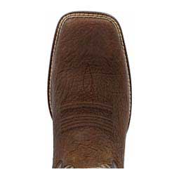 Westward 11-in Square Toe Cowboy Boots Bay Brown - Item # 49573