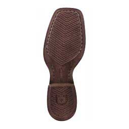 Saddlebrook 12-in Square Toe Cowboy Boots Acorn/Crimson - Item # 49574