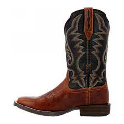 Saddlebrook 12-in Square Toe Cowboy Boots Hickory/Black - Item # 49574
