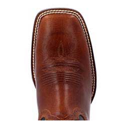 Saddlebrook 12-in Square Toe Cowboy Boots Hickory/Black - Item # 49574