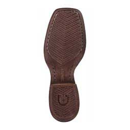 Saddlebrook 11-in Square Toe Cowboy Boots Brown/Flag - Item # 49575