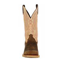 Rebel Pro 12-in Square Toe Cowboy Boots Coffee/Bone - Item # 49576