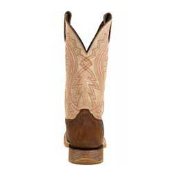 Rebel Pro 12-in Square Toe Cowboy Boots Coffee/Bone - Item # 49576