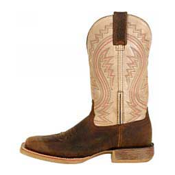 Rebel Pro 12-in Square Toe Cowboy Boots Coffee/Bone - Item # 49576