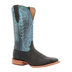 Arena Pro 13-in Square Toe Cowboy Boots Black/Blue Lagoon - Item # 49577