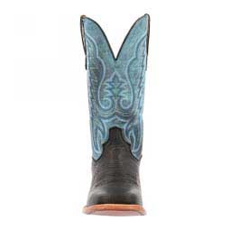 Arena Pro 13-in Square Toe Cowboy Boots Black/Blue Lagoon - Item # 49577