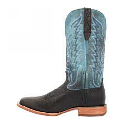 Arena Pro 13-in Square Toe Cowboy Boots Black/Blue Lagoon - Item # 49577