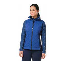 Full Motion Quilted Womens Riding Vest Blue - Item # 49579