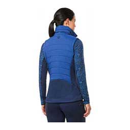 Full Motion Quilted Womens Riding Vest Blue - Item # 49579
