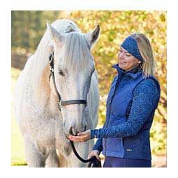 Full Motion Quilted Womens Riding Vest Blue - Item # 49579