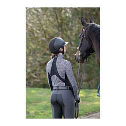 Rail Side Quarter Zip Womens Tech Top Black Starlight - Item # 49580