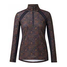 Rail Side Quarter Zip Womens Tech Top Leather Starlight - Item # 49580