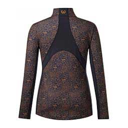Rail Side Quarter Zip Womens Tech Top Leather Starlight - Item # 49580