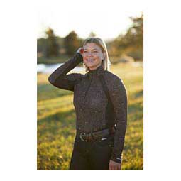 Rail Side Quarter Zip Womens Tech Top Leather Starlight - Item # 49580