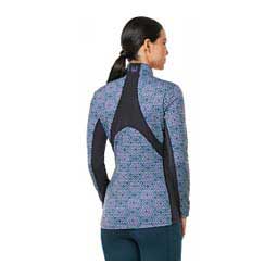 Rail Side Quarter Zip Womens Tech Top Iris Starlight - Item # 49580