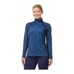 Rail Side Quarter Zip Womens Tech Top Harmony Ink Snaffle - Item # 49580