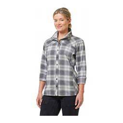 Not Just A Barn Womens Shirt Peppercorn Plaid - Item # 49581