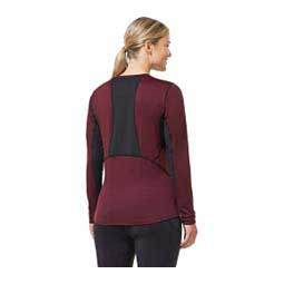 Crescent Base Layer Womens Top Sangria - Item # 49582